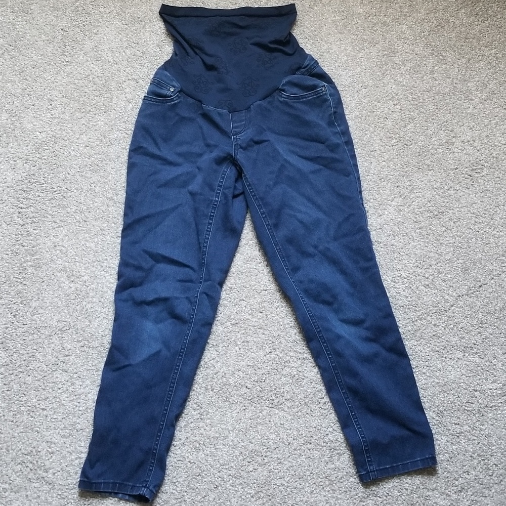 Jessica Simpson Maternity crop jeans